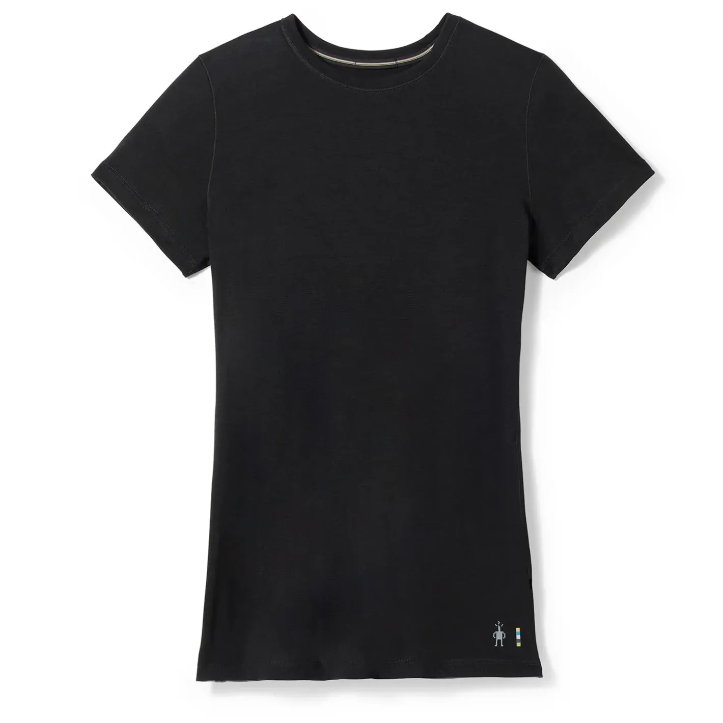 Et Grønnere Valg T-Shirts<Smartwool Womens Merino Short Sleeve Tee Sort (BLACK)