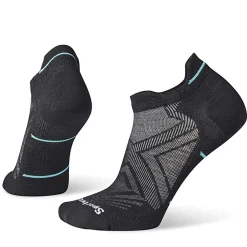 Smartwool Tekniske Sokker|Tekniske Sokker<Womens Run Zero Cushion Low Ankle Sort (BLACK)