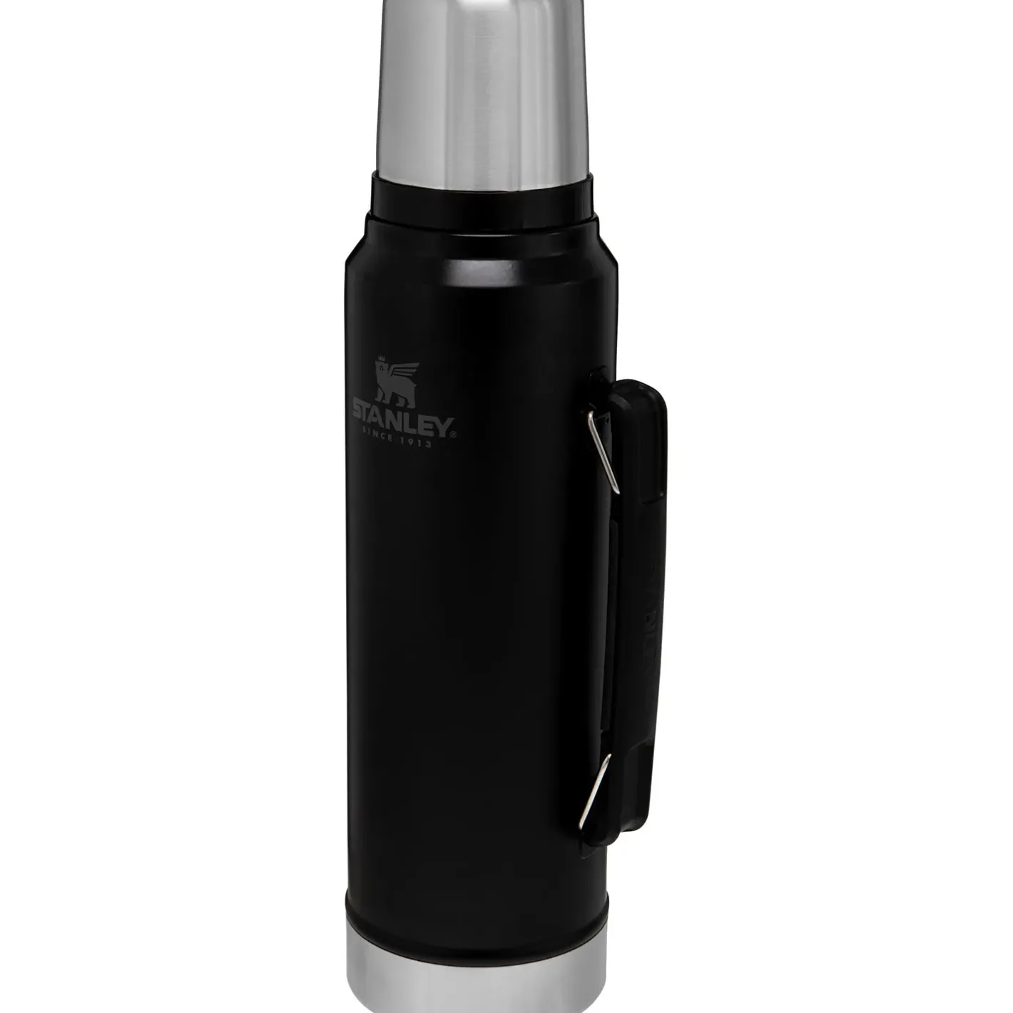 Stanley Termoflasker Og Termokopper<Classic Vacum Bottle 1,0L Sort (MATTE BLACK)