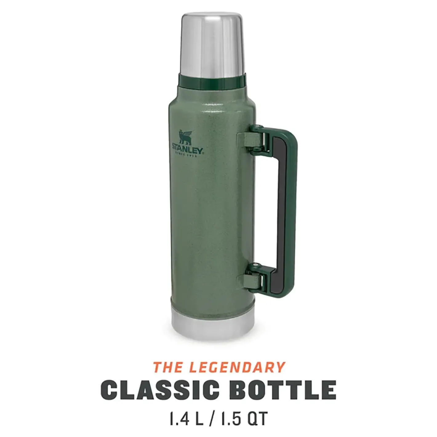 Stanley Termoflasker Og Termokopper<Legendary Classic Bottle 1,4 L Grøn (HAMMERTONE GREEN)