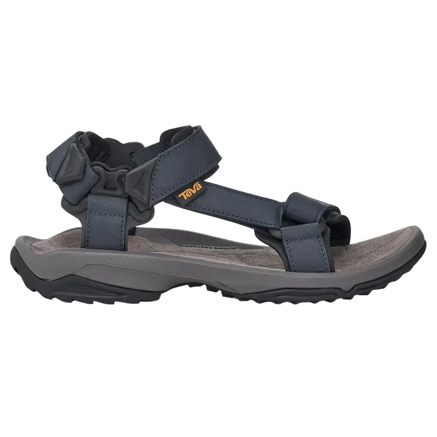 Teva Sandaler|Sandaler<Mens Terra Fi Lite Leather Sort (TOTAL ECLIPSE)