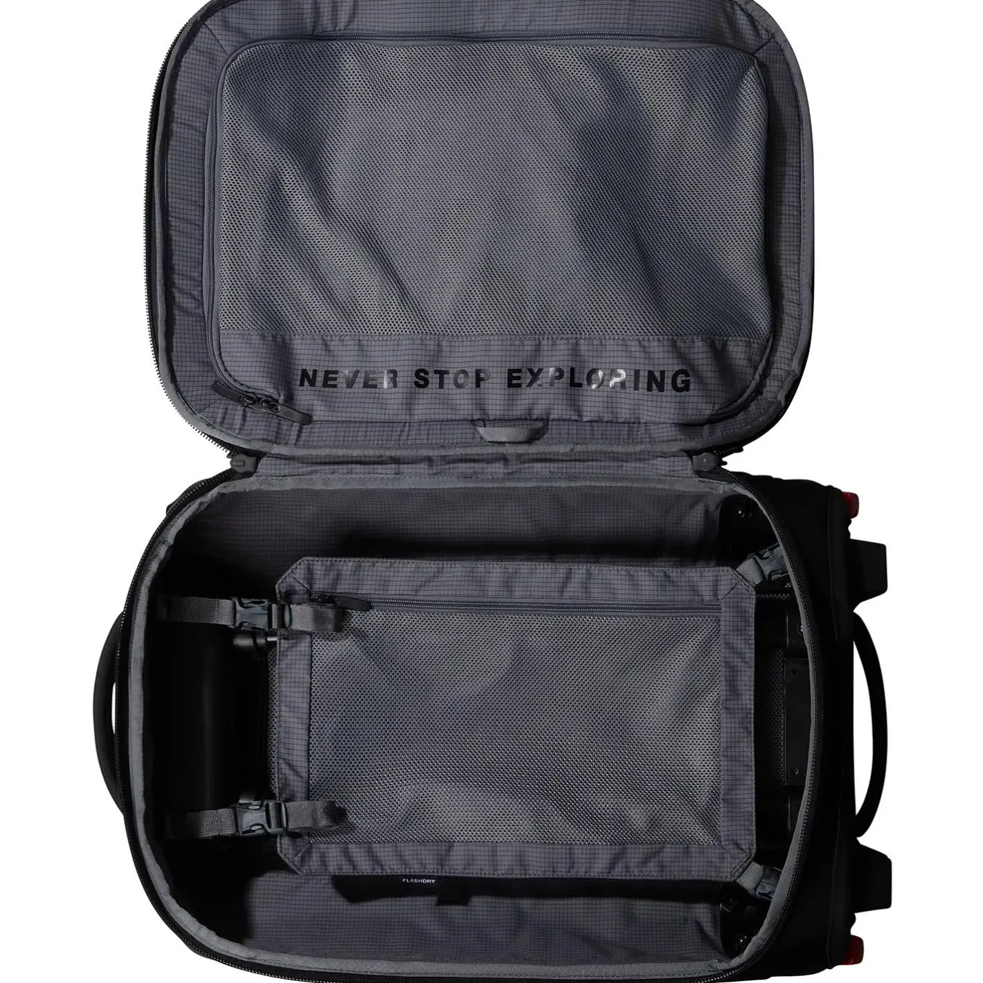 The North Face Duffel Bags<Base Camp Rolling Thunder 22 Sort (TNF BLACK/TNF WHITE-NPF)