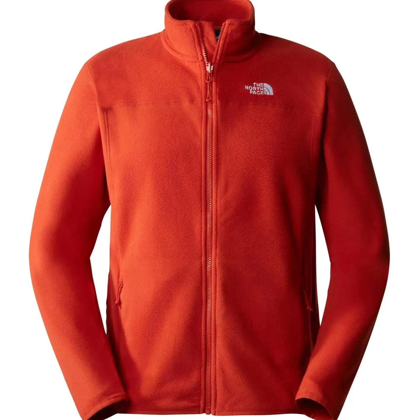 The North Face Fleece- Og Uldtrøjer<Mens 100 Glacier Full Zip 2021 model Orange (RUSTED BRONZE)