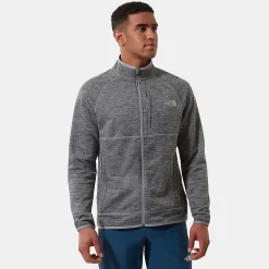 The North Face Sweaters Og Pullovers<Mens Canyonlands 1/2 Zip Grå (TNF MEDIUM GREY HEATHER)