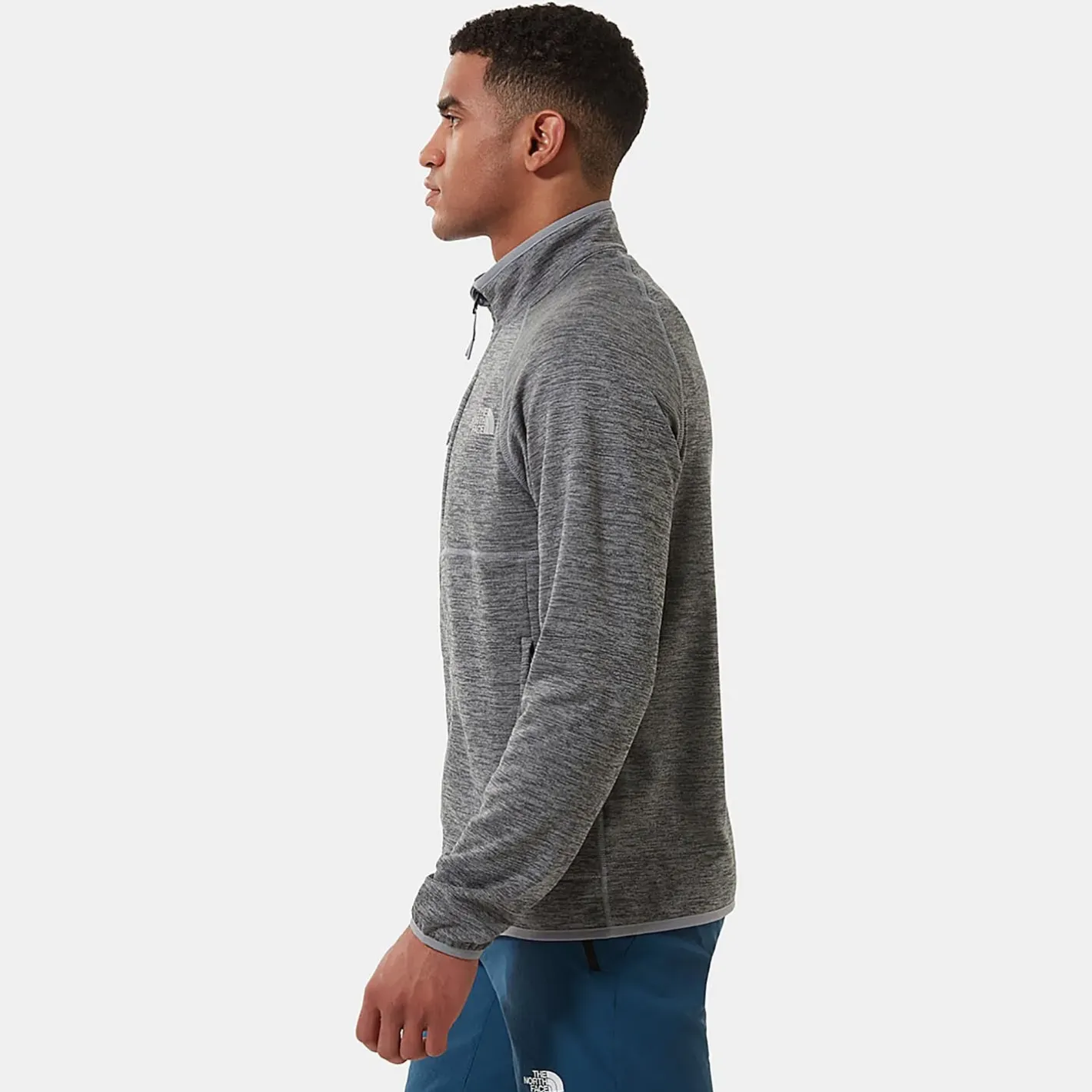 The North Face Sweaters Og Pullovers<Mens Canyonlands 1/2 Zip Grå (TNF MEDIUM GREY HEATHER)