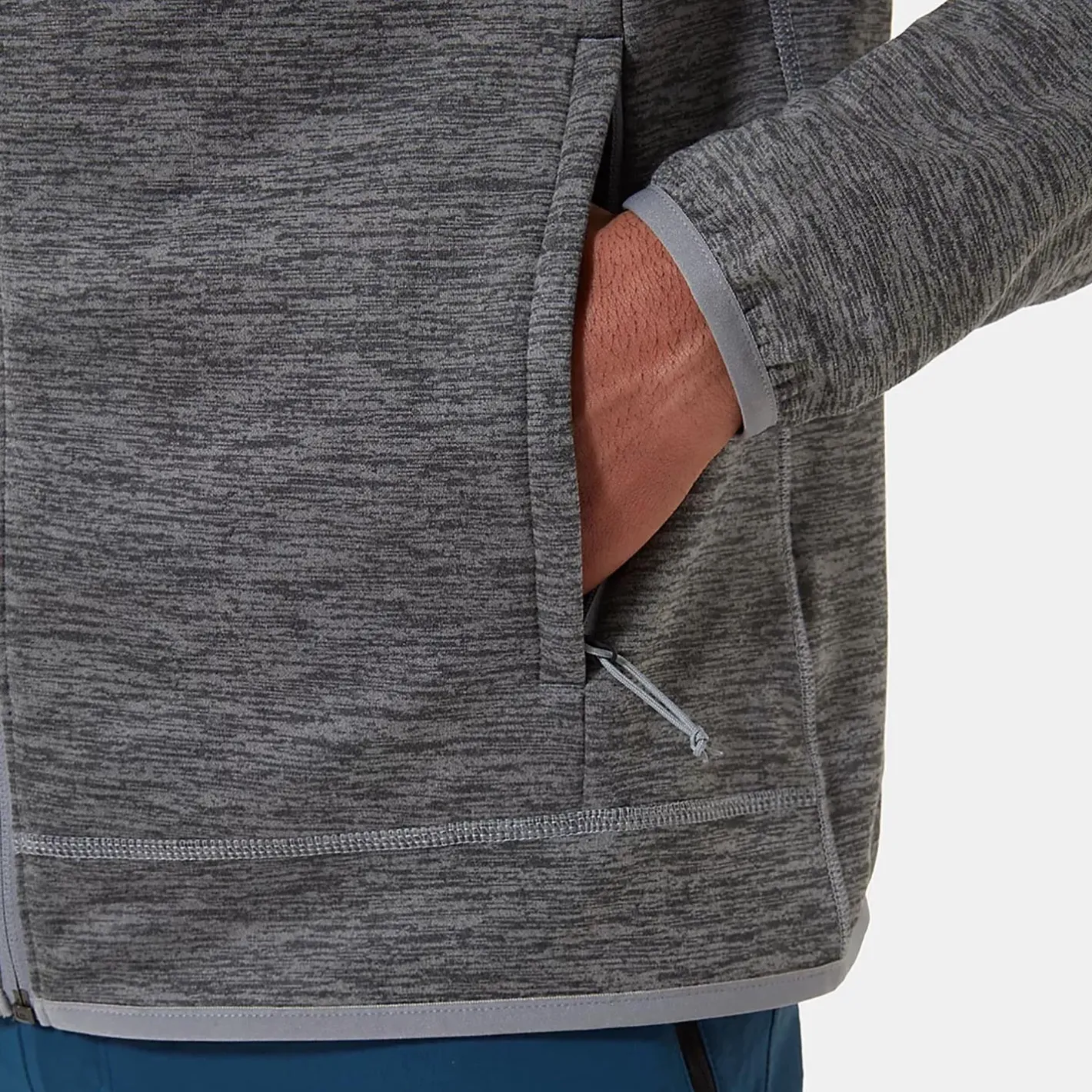The North Face Sweaters Og Pullovers<Mens Canyonlands 1/2 Zip Grå (TNF MEDIUM GREY HEATHER)