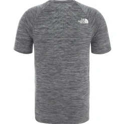 The North Face T-Shirts<Mens Impendor Seamless Tee Sort (TNF BLACK WHIT HTHR/TNF WHITE)