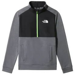 The North Face Sweaters Og Pullovers<Mens MA 1/4 Fleece Grå (VANADIS GREY DK HTHR/TNF BLK)