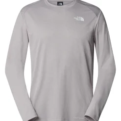 The North Face T-Shirts<Mens Shadow L/S Grå (MOONSTONE GREY)