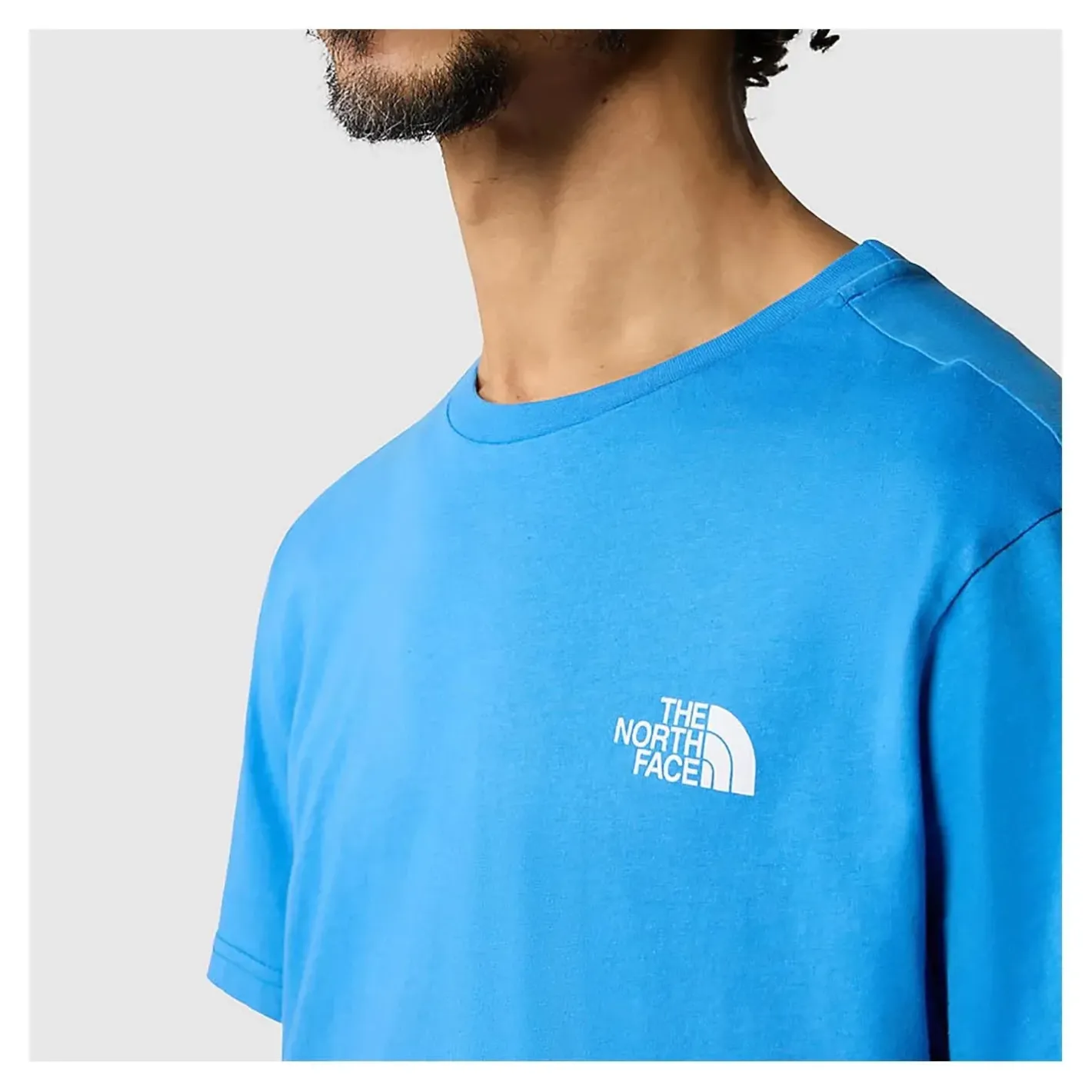 The North Face T-Shirts<Mens S/S Simple Dome Tee F2016 model F2016 mo Blå (SUPER SONIC BLUE)