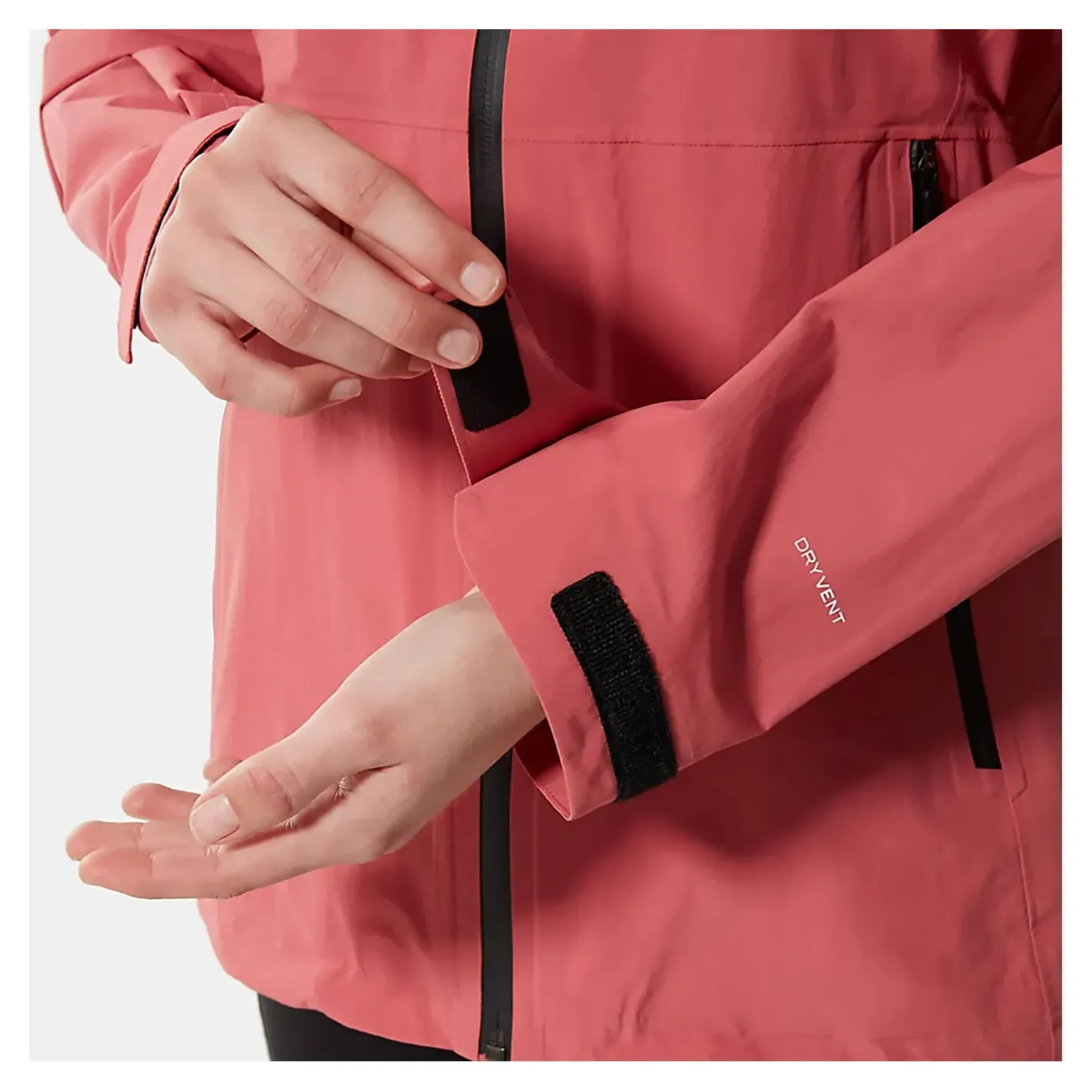 The North Face Vandtætte Jakker<Womens Circ 2.5l Jacket Lyserød (SLATE ROSE)