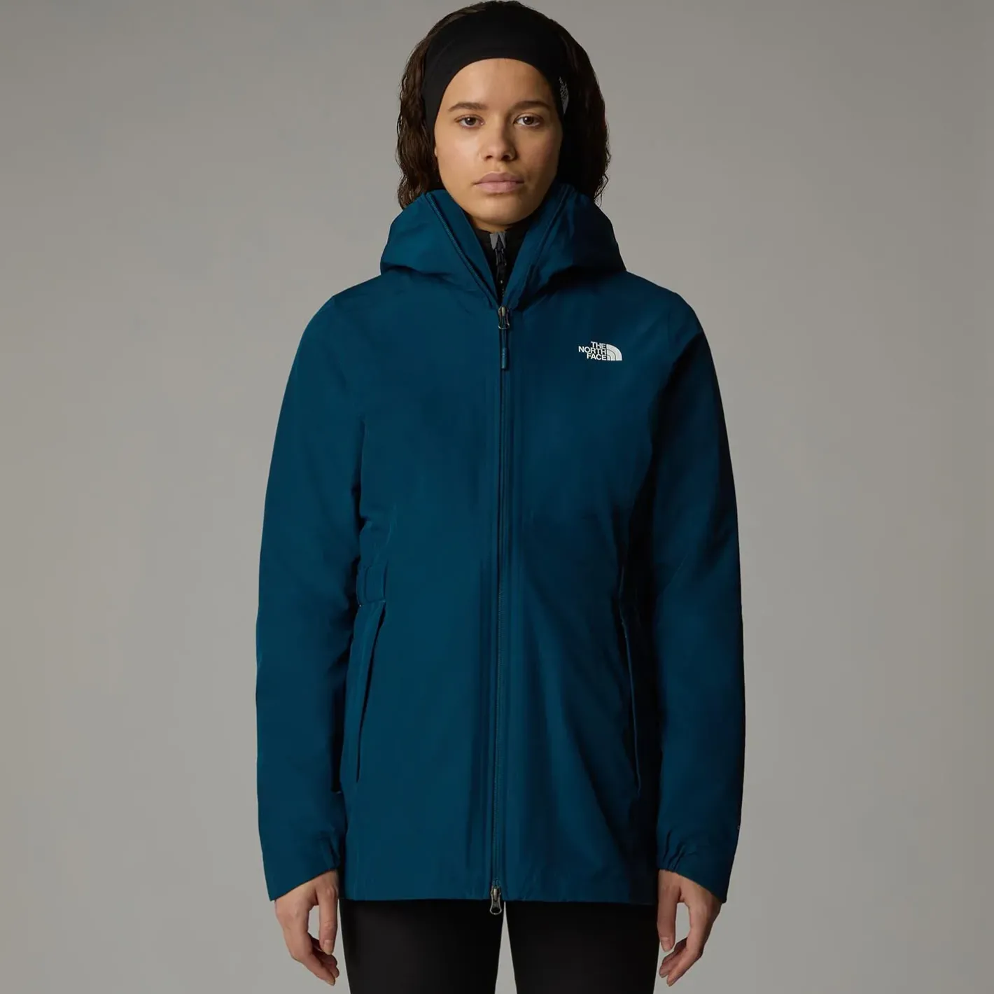 The North Face Vandtætte Jakker<Womens Hikesteller Parka Shell Jacket Blå (MIDNIGHT PETROL)