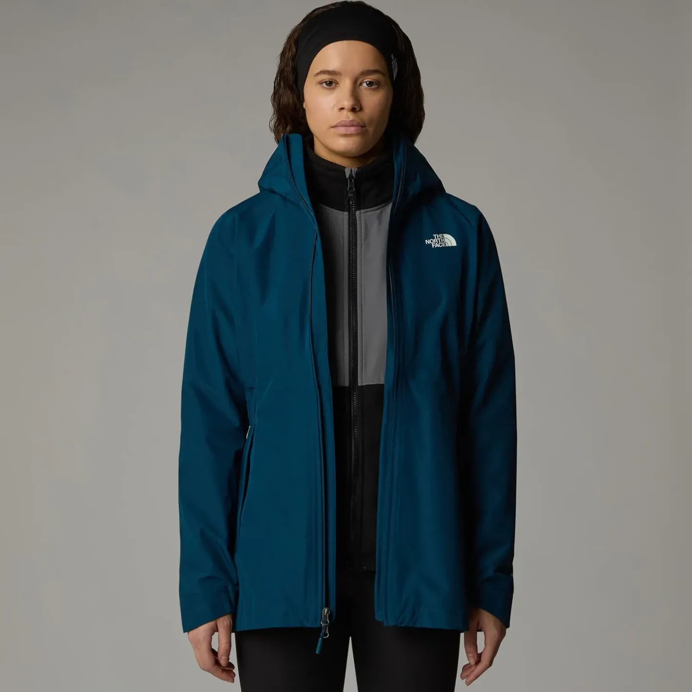 The North Face Vandtætte Jakker<Womens Hikesteller Parka Shell Jacket Blå (MIDNIGHT PETROL)