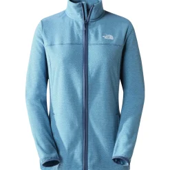 The North Face Fleece- Og Uldtrøjer<Womens Homesafe Full Zip Fleece S2023 model Blå (SHADY BLUE/SKYLIGHT BLUE)