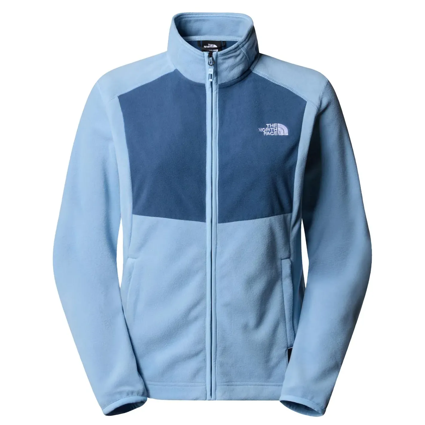 The North Face Fleece- Og Uldtrøjer<Womens Homesafe Full Zip Fleece Blå (STEEL BLUE/SHADY BLUE)
