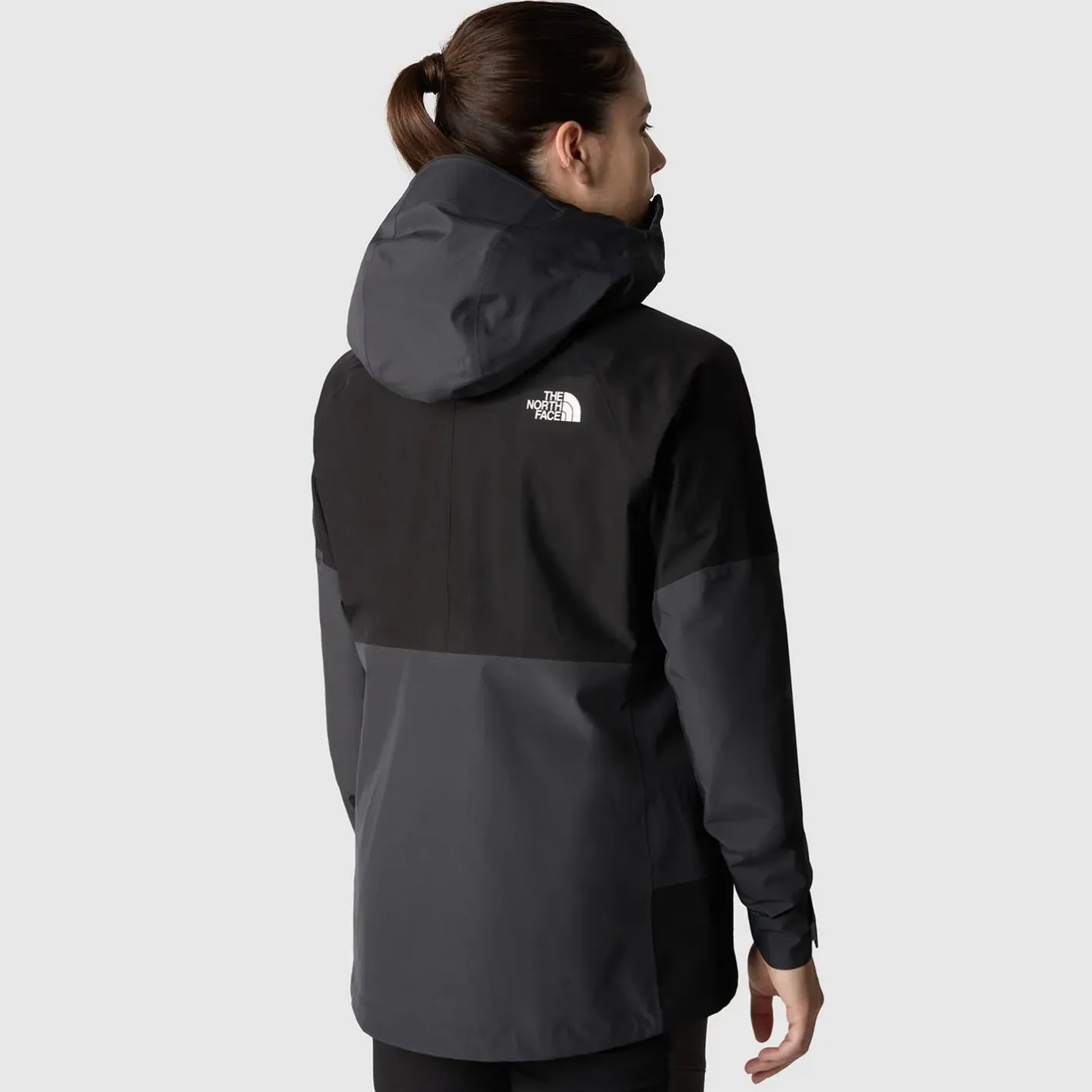 The North Face Vandtætte Jakker<Womens Jazzi GTX Jacket Grå (ASPHALT GREY/TNF BLACK)