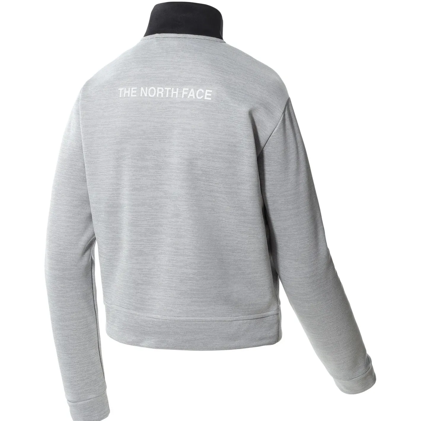 The North Face Sweaters Og Pullovers<Womens MA 1/4 Zip Fleece Grå (TNF LIGHT GREY HTHR/TNF BLACK)