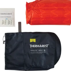 Therm-A-Rest Oppustelige Liggeunderlag<ProLite Apex Reg Wide Rød (HEAT WAVE)