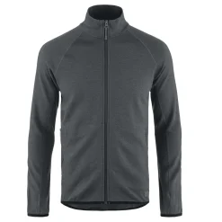 Et Grønnere Valg Fleece- Og Uldtrøjer<Tierra Mens Midlana 340 Merino Full Zip 2022 model Grå (GRAPHITE)