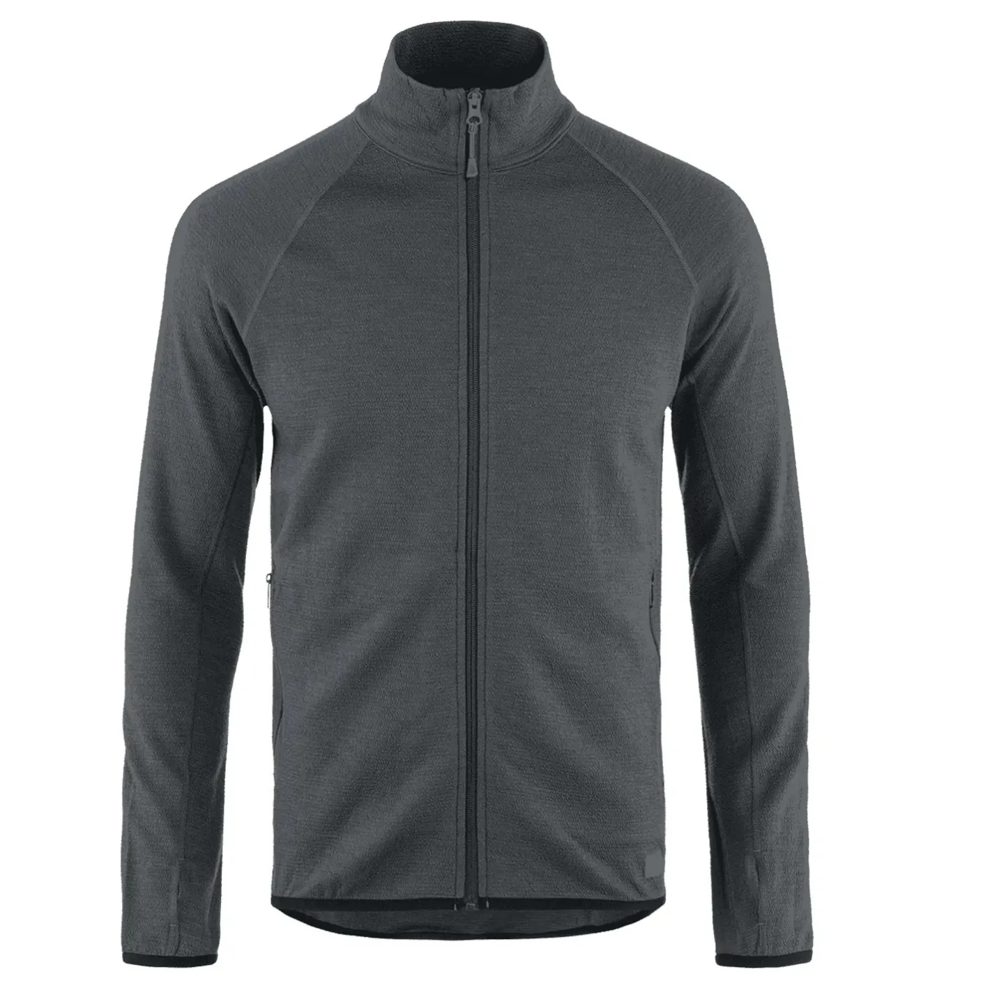 Et Grønnere Valg Fleece- Og Uldtrøjer<Tierra Mens Midlana 340 Merino Full Zip 2022 model Grå (GRAPHITE)