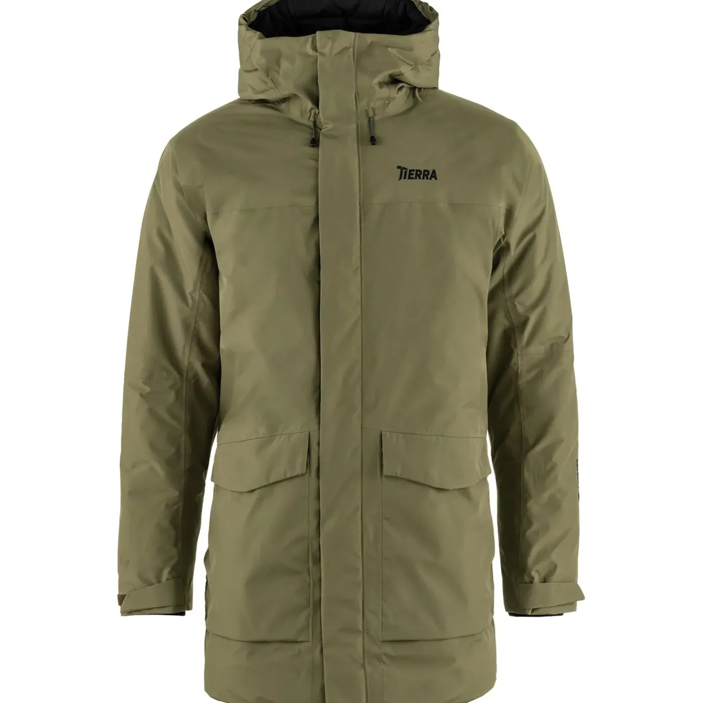 Et Grønnere Valg Varme Jakker<Tierra Mens Nikka Parka Grøn (FALL GREEN)