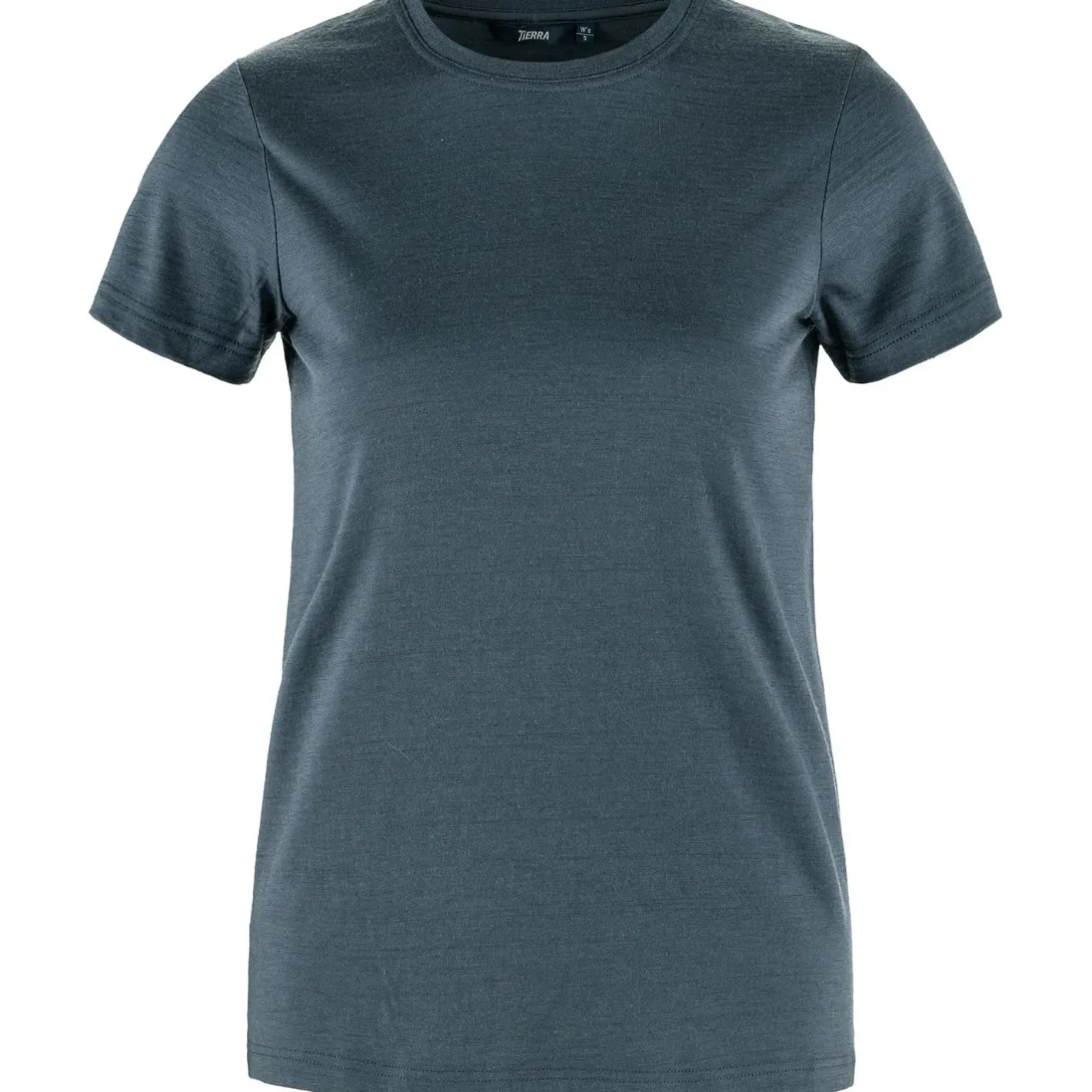 Et Grønnere Valg T-Shirts<Tierra Womens Wool Tee Blå (DENIM BLUE)