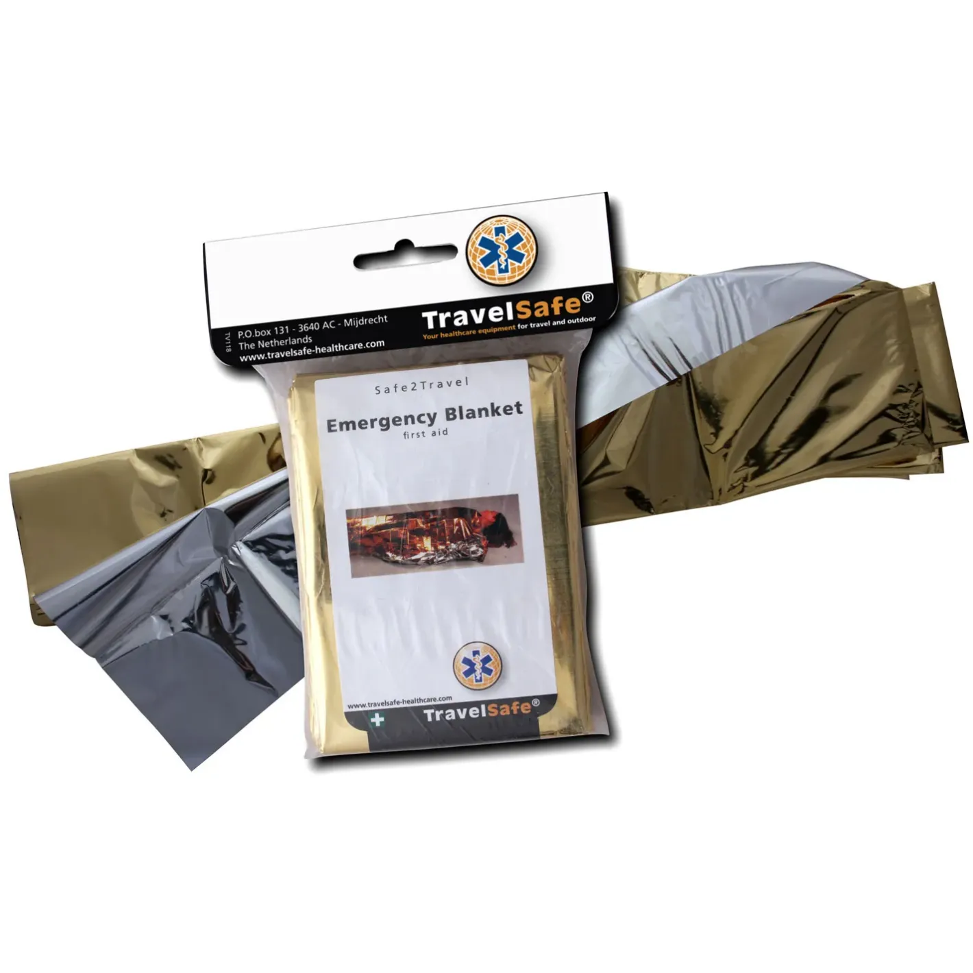 Travelsafe Førstehjælp<Emergency blanket
