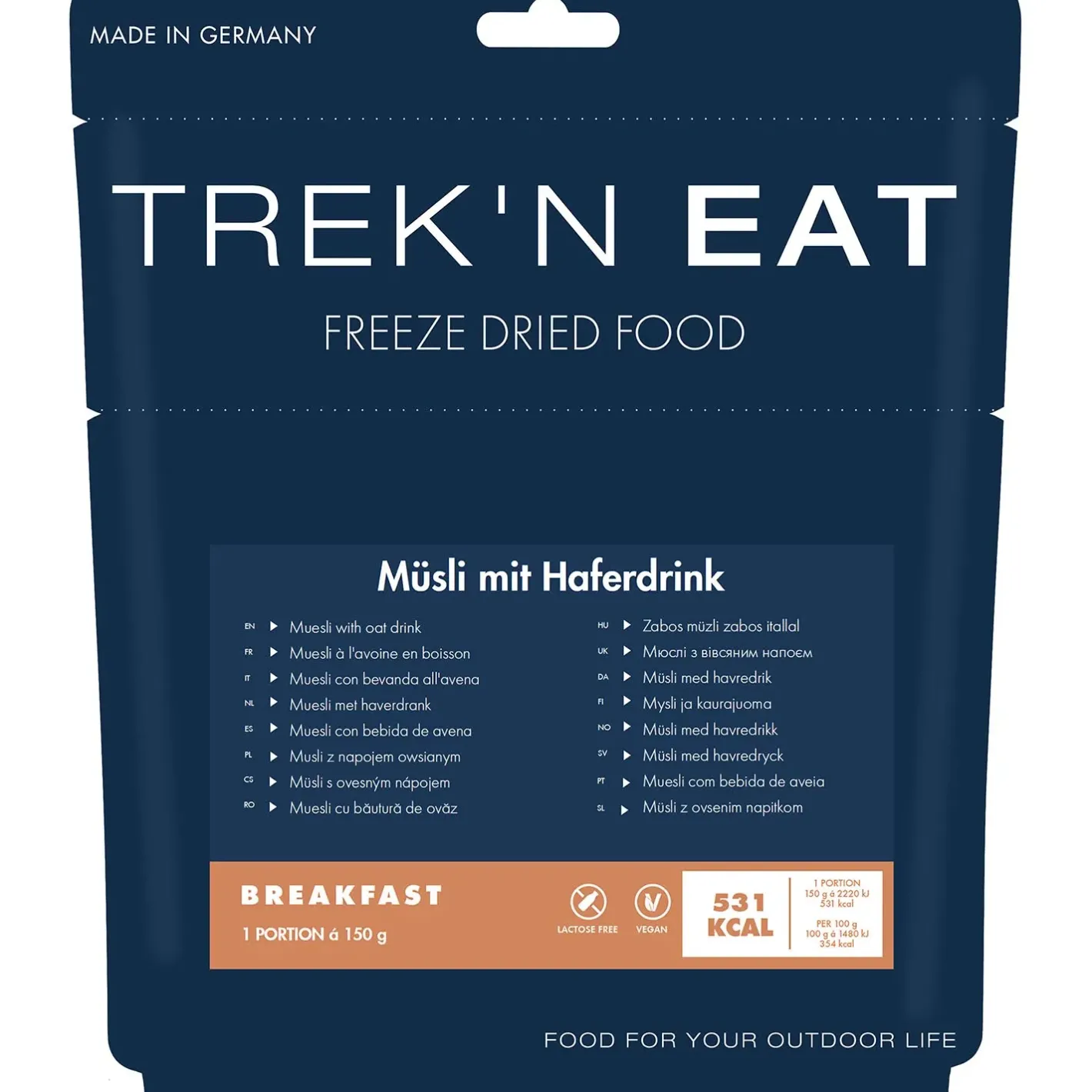 Trek N Eat Mad<Muesli With Oat Milk