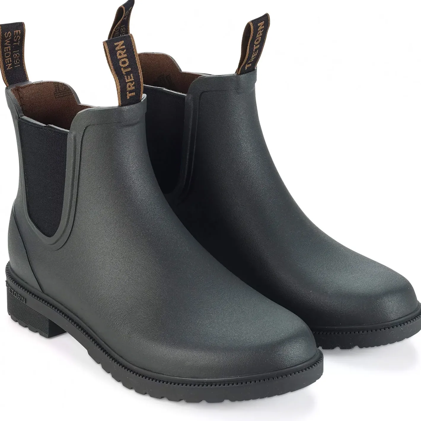 Tretorn Gummistøvler|Gummistøvler<Chelsea Classic Sort (BLACK)