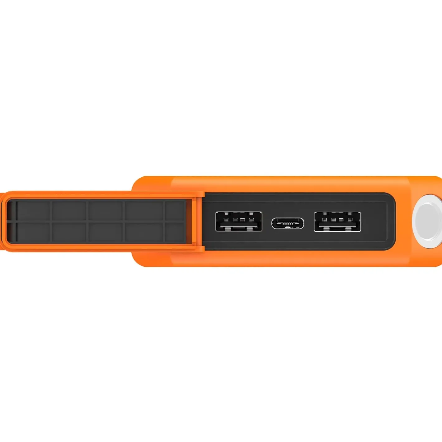 Xtorm Powerbanks Og Solceller<Rugged Power Bank 10000 Sort (BLACK/ORANGE)