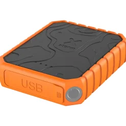 Xtorm Powerbanks Og Solceller<Rugged Power Bank 10000 Sort (BLACK/ORANGE)