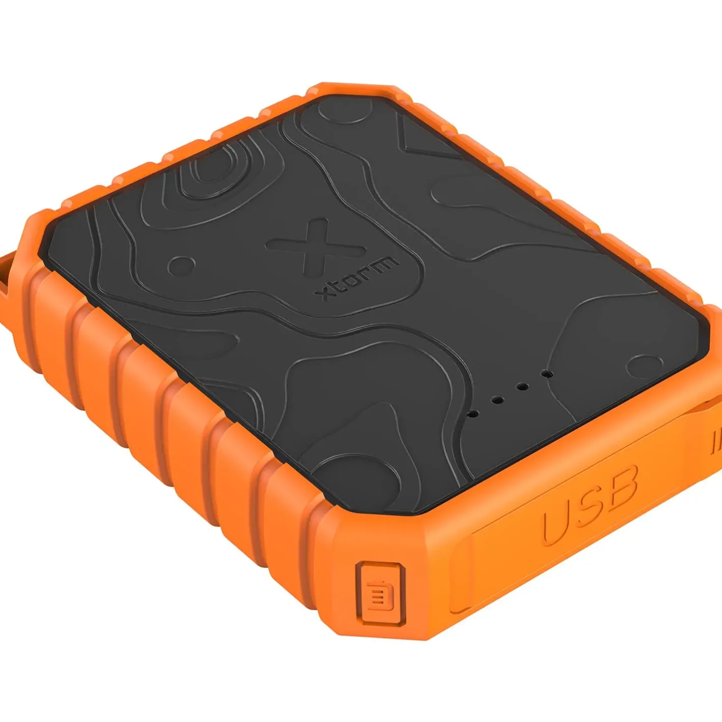 Xtorm Powerbanks Og Solceller<Rugged Power Bank 10000 Sort (BLACK/ORANGE)