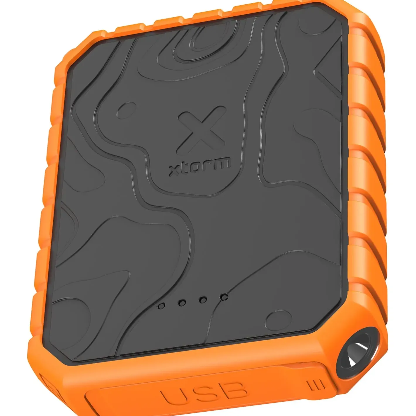 Xtorm Powerbanks Og Solceller<Rugged Power Bank 10000 Sort (BLACK/ORANGE)