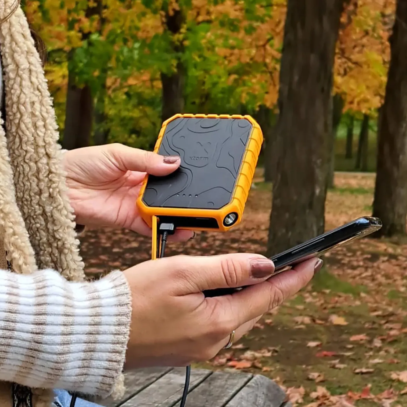 Xtorm Powerbanks Og Solceller<Rugged Power Bank 10000 Sort (BLACK/ORANGE)