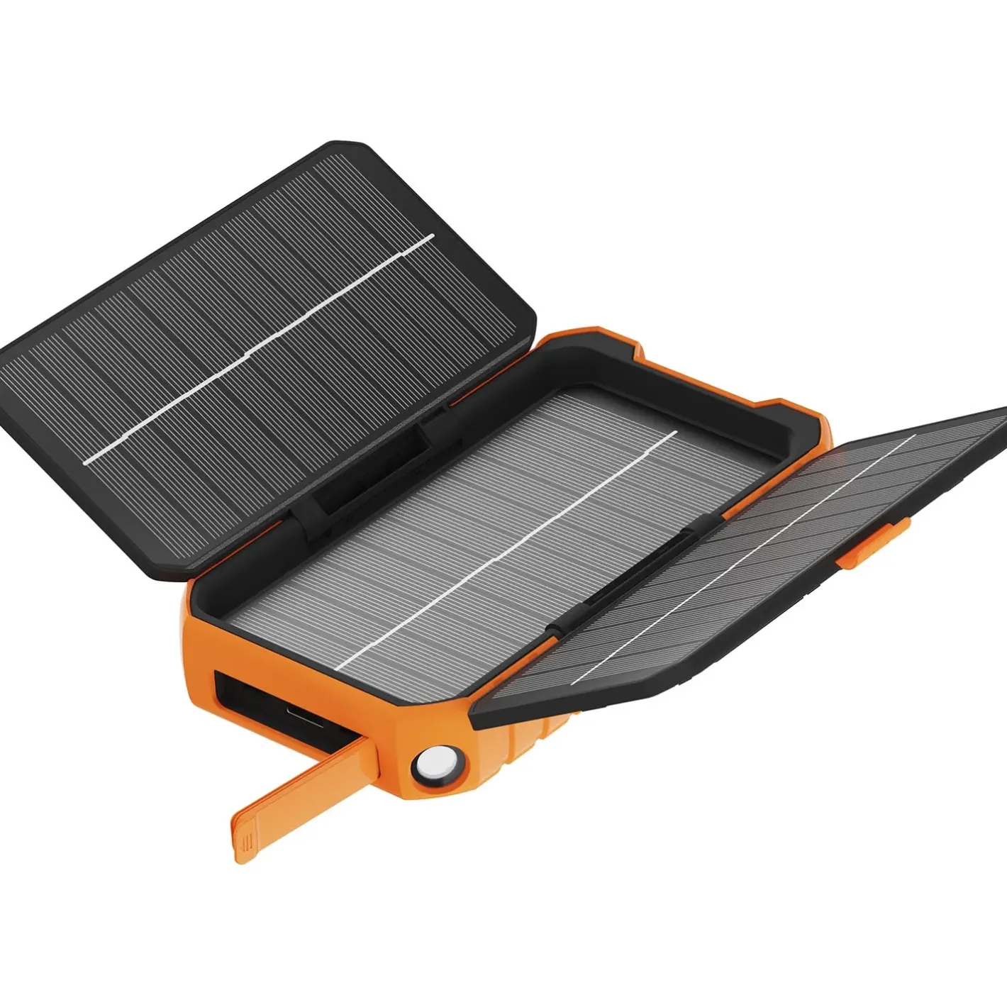 Xtorm Powerbanks Og Solceller<Rugged Solar Powerbank 10000 Sort (BLACK/ORANGE)