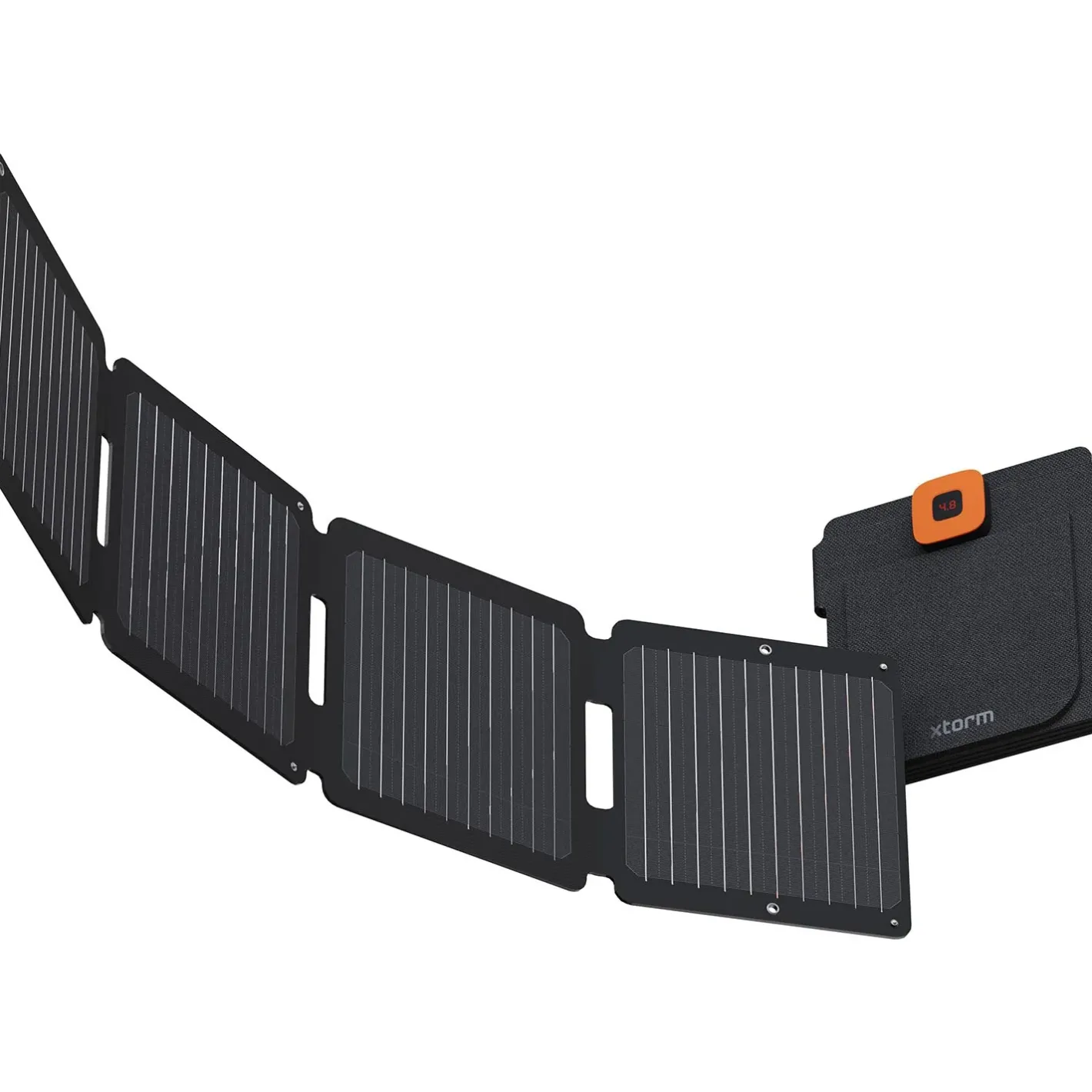 Xtorm Powerbanks Og Solceller<28W Foldable Solar Booster Sort (BLACK)
