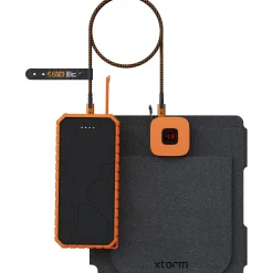Xtorm Powerbanks Og Solceller<28W Foldable Solar Booster Sort (BLACK)
