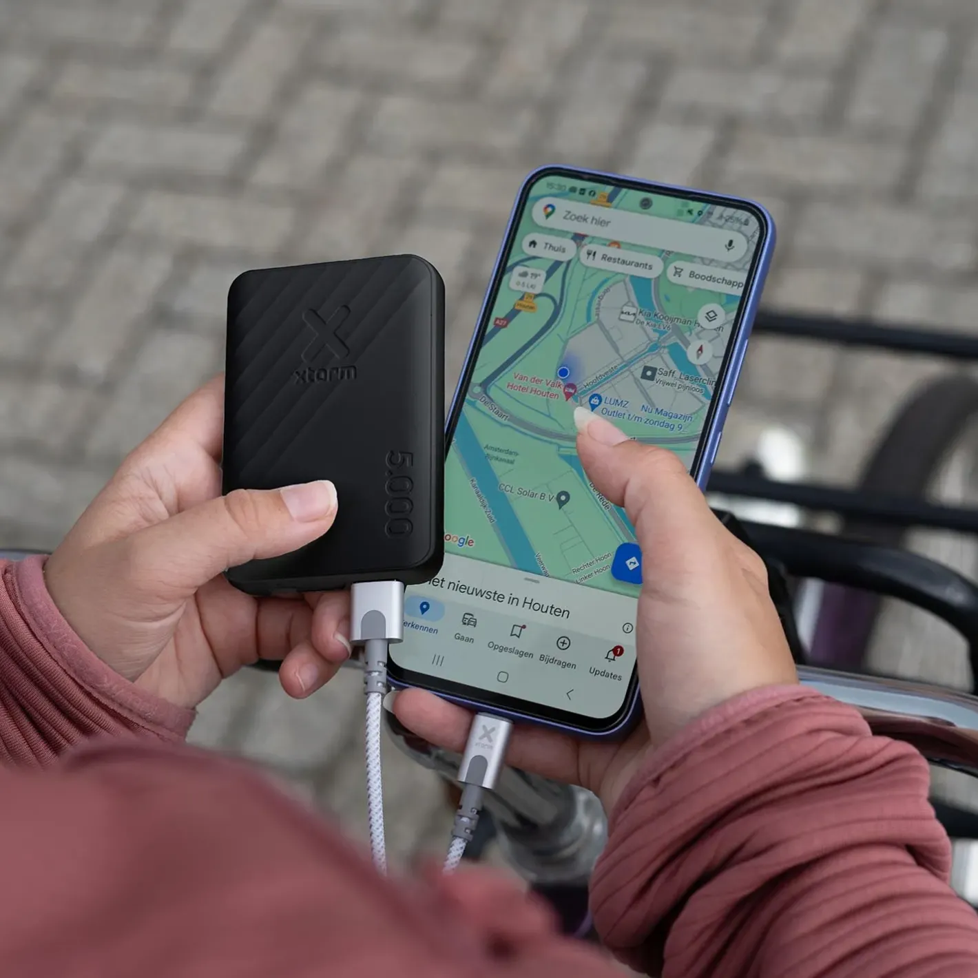 Xtorm Powerbanks Og Solceller<12W Go2 Powerbank 5000 Sort (CHARCOAL BLACK)