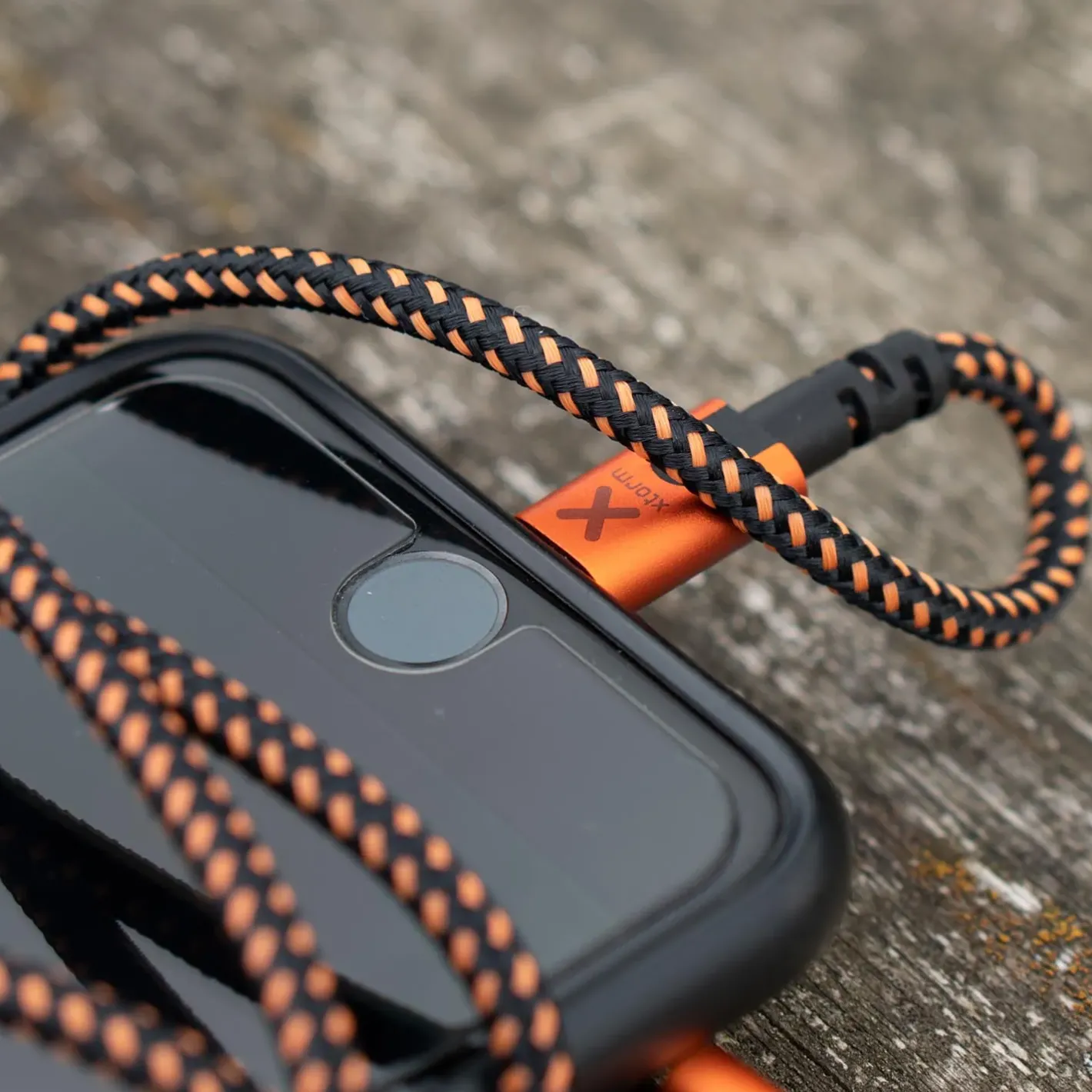 Xtorm Tilbehør Til Elektronik<Xtreme USB To Lightning Cable (1,5m) F20 Sort (BLACK/ORANGE)
